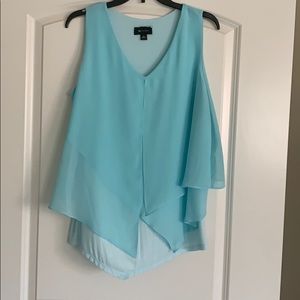 Aqua blouse L